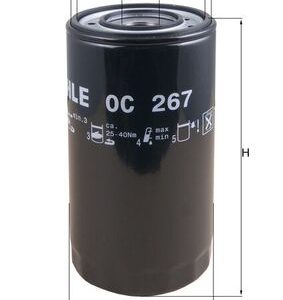 Filtru ulei MAHLE ORIGINAL OC 267 – IVECO | AutoRival