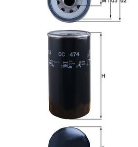 Filtru ulei MAHLE ORIGINAL OC 474 – IVECO | AutoRival