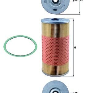 Filtru ulei MAHLE ORIGINAL OX 80D – IVECO | AutoRival