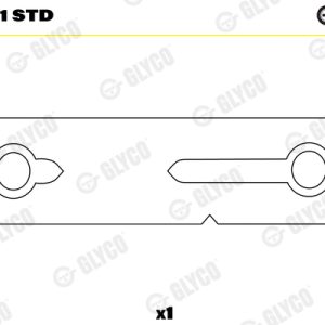 Bucsa culbutor GLYCO 56-2651 STD – IVECO | AutoRival