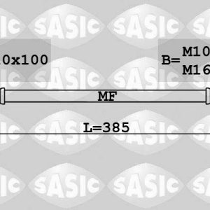 Furtun frana SASIC 6606233 – IVECO | AutoRival