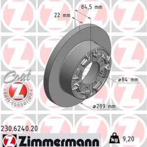 Disc frana ZIMMERMANN 230.6240.20 – IVECO | AutoRival