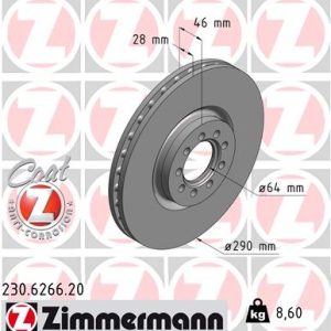 Disc frana ZIMMERMANN 230.6266.20 – IVECO | AutoRival