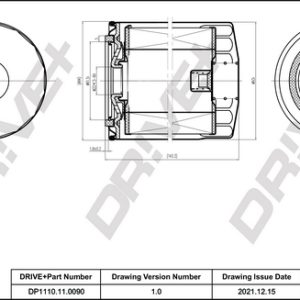 Filtru ulei DRIVE DP1110.11.0090 – IVECO | AutoRival
