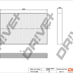 Filtru aer habitaclu DRIVE DP1110.12.0089 – IVECO | AutoRival