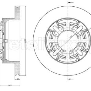 Disc frana METELLI 23-0477 – IVECO | AutoRival
