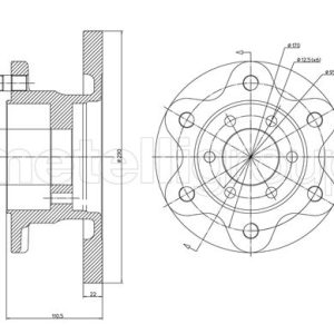 Disc frana METELLI 23-0909 – IVECO | AutoRival