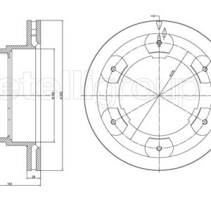 Disc frana METELLI 23-0990 – IVECO | AutoRival