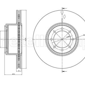 Disc frana METELLI 23-0994C – IVECO | AutoRival