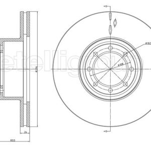 Disc frana METELLI 23-1040C – IVECO | AutoRival