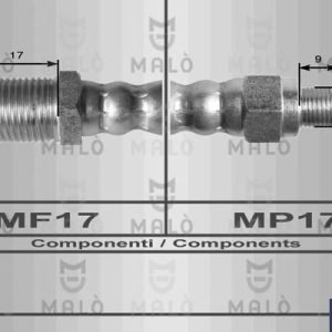 Furtun frana MALO 8624 – IVECO | AutoRival