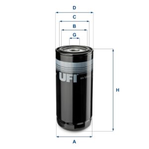 Filtru ulei UFI 23.106.01 – IVECO | AutoRival