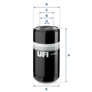 Filtru ulei UFI 23.305.00 – IVECO | AutoRival