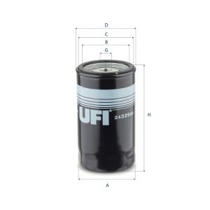 Filtru combustibil UFI 24.329.00 – IVECO | AutoRival