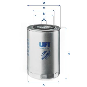 Filtru combustibil UFI 24.395.01 – IVECO | AutoRival