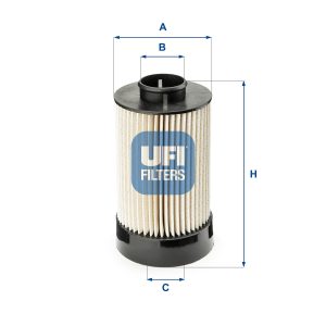 Filtru combustibil UFI 26.072.00 – IVECO | AutoRival