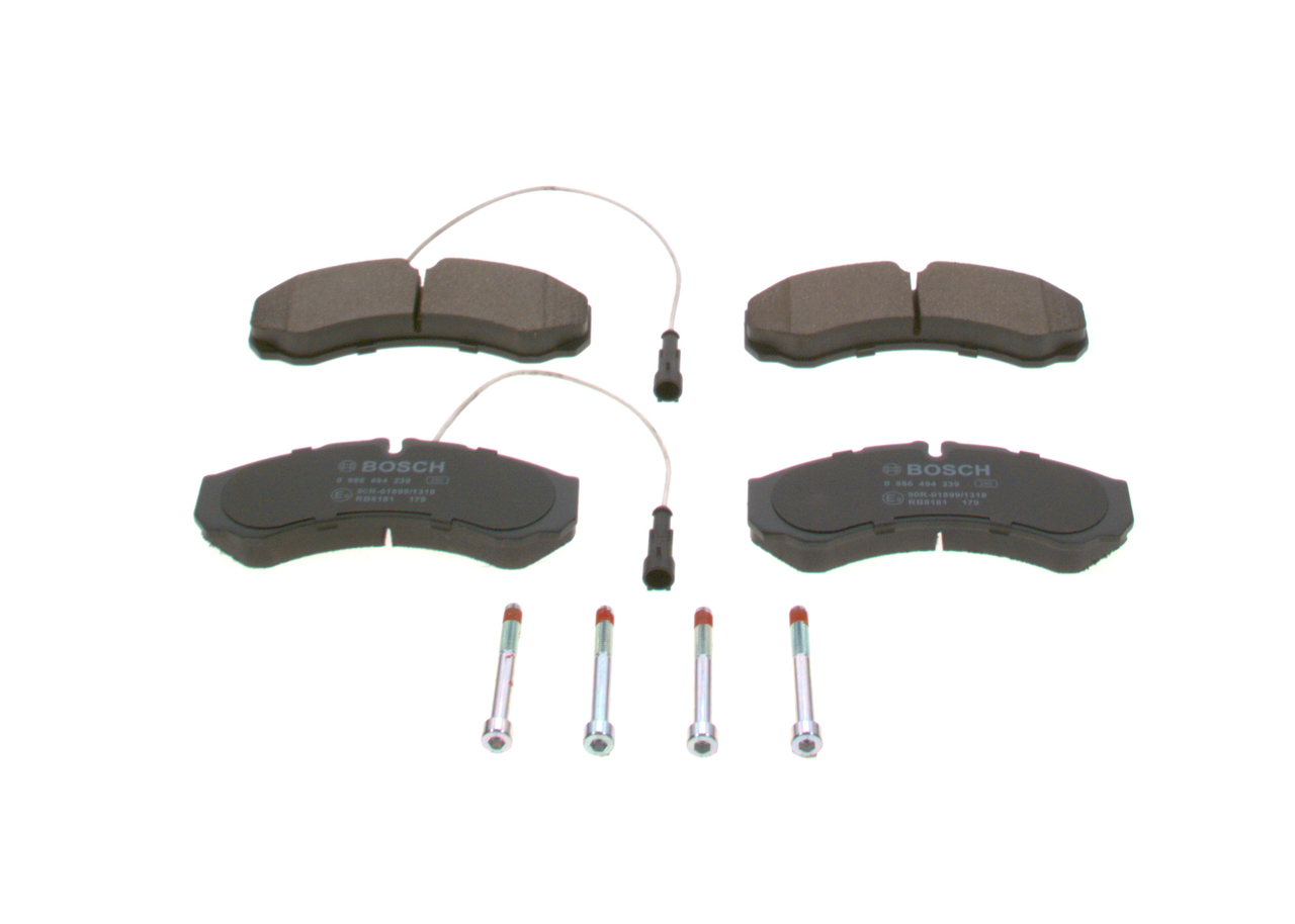 Set placute frana BOSCH 0 986 494 239