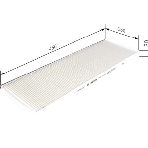 Filtru aer habitaclu BOSCH 1 987 431 187