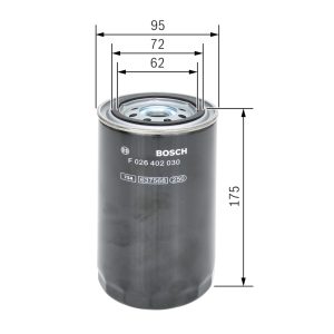 Filtru combustibil BOSCH F 026 402 030