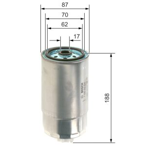Filtru combustibil BOSCH F 026 402 826 – IVECO | AutoRival