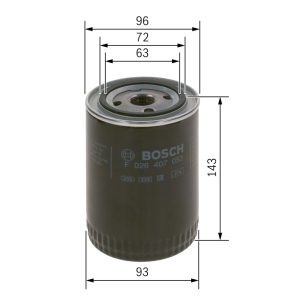 Filtru ulei BOSCH F 026 407 053