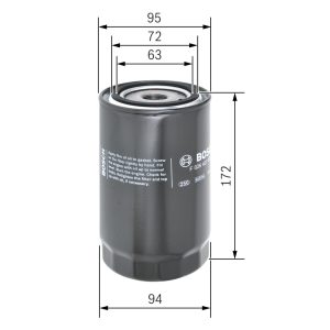 Filtru ulei BOSCH F 026 407 081
