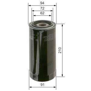 Filtru ulei BOSCH F 026 407 234