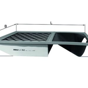 Filtru aer KNECHT LX 3583 – IVECO | AutoRival