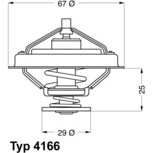 Termostat lichid racire WAHLER 4166.79D – IVECO | AutoRival