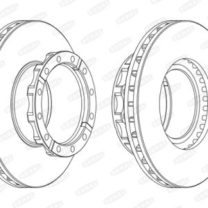 Disc frana BERAL BCR254A – IVECO | AutoRival