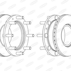 Disc frana BERAL BCR308A – IVECO | AutoRival