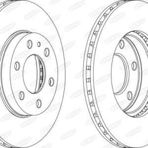 Disc frana BERAL BCR314A – IVECO | AutoRival