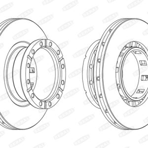 Disc frana BERAL BCR318A – IVECO | AutoRival