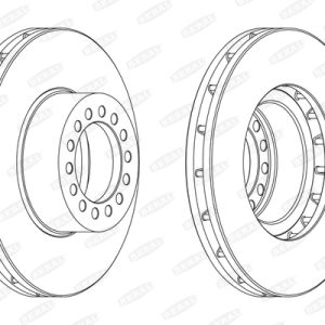 Disc frana BERAL BCR319A – IVECO | AutoRival