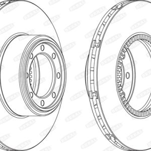 Disc frana BERAL BCR321A – IVECO | AutoRival