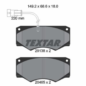 Set placute frana TEXTAR 2913801 – IVECO | AutoRival