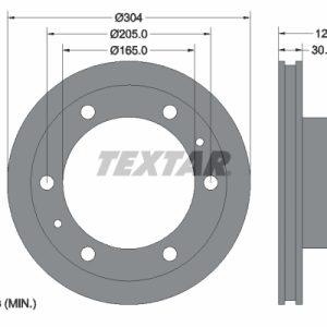 Disc frana TEXTAR 93084800 – IVECO | AutoRival