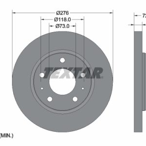 Disc frana TEXTAR 93104603 – IVECO | AutoRival