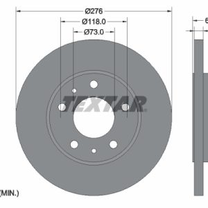 Disc frana TEXTAR 93104700 – IVECO | AutoRival