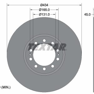 Disc frana TEXTAR 93105000 – IVECO | AutoRival
