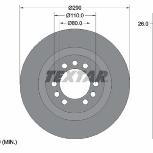 Disc frana TEXTAR 93127200 – IVECO | AutoRival