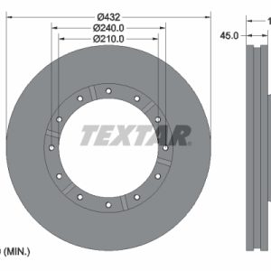Disc frana TEXTAR 93142900 – IVECO | AutoRival