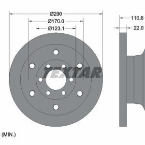 Disc frana TEXTAR 93175400 – IVECO | AutoRival