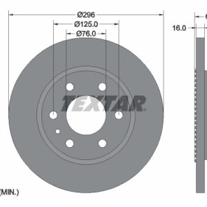 Disc frana TEXTAR 93177500 – IVECO | AutoRival