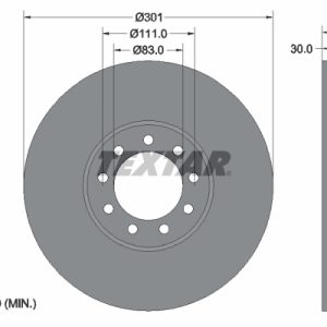 Disc frana TEXTAR 93177603 – IVECO | AutoRival