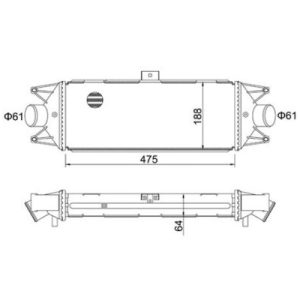 Intercooler compresor E-KRAFT 7924001078 – IVECO | AutoRival