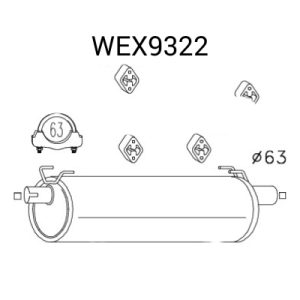 Toba esapamet intermediara QWP WEX9322 – IVECO | AutoRival