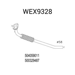 Racord evacuare QWP WEX9328 – IVECO | AutoRival