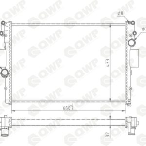 Radiator racire motor QWP WRA161 – IVECO | AutoRival
