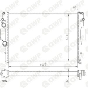 Radiator racire motor QWP WRA202 – IVECO | AutoRival